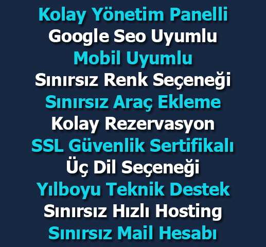 hazır rent a car sitesi